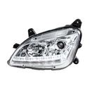 PETERBILT 579/587 LED HALO HEADLIGHT (CHROME HOUSING) - LH