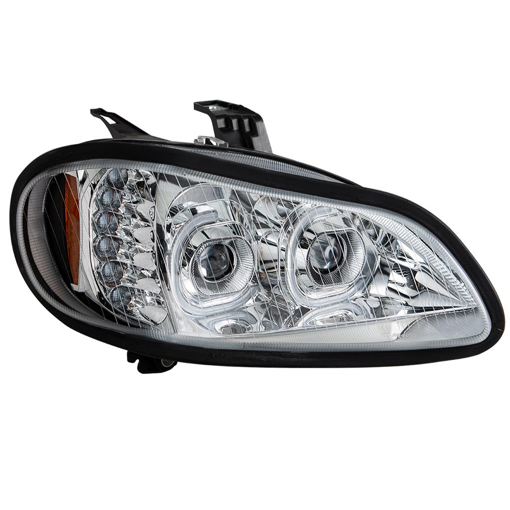 M2 LED HEADLIGHT 2002 & UP - RIGHT SIDE (CHROME HOUSING)