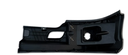 KENWORTH T680 PLASTIC BUMPER END  - RH (WITH FOG LIGHT HOLE) (BLACK)