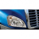 CASCADIA LED HEADLIGHT 2008-2022 (WHITE U-BAR) (CHROME HOUSING) - RIGHT SIDE
