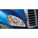 CASCADIA LED HEADLIGHT 2008-2022 (WHITE U-BAR) (CHROME HOUSING) - RIGHT SIDE