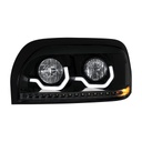 CENTURY CLASS LED BAR HEADLIGHT (BLACK HOUSING) - LEFT SIDE 1996-2011