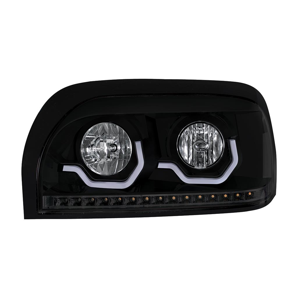 CENTURY CLASS LED BAR HEADLIGHT (BLACK HOUSING) - LEFT SIDE 1996-2011