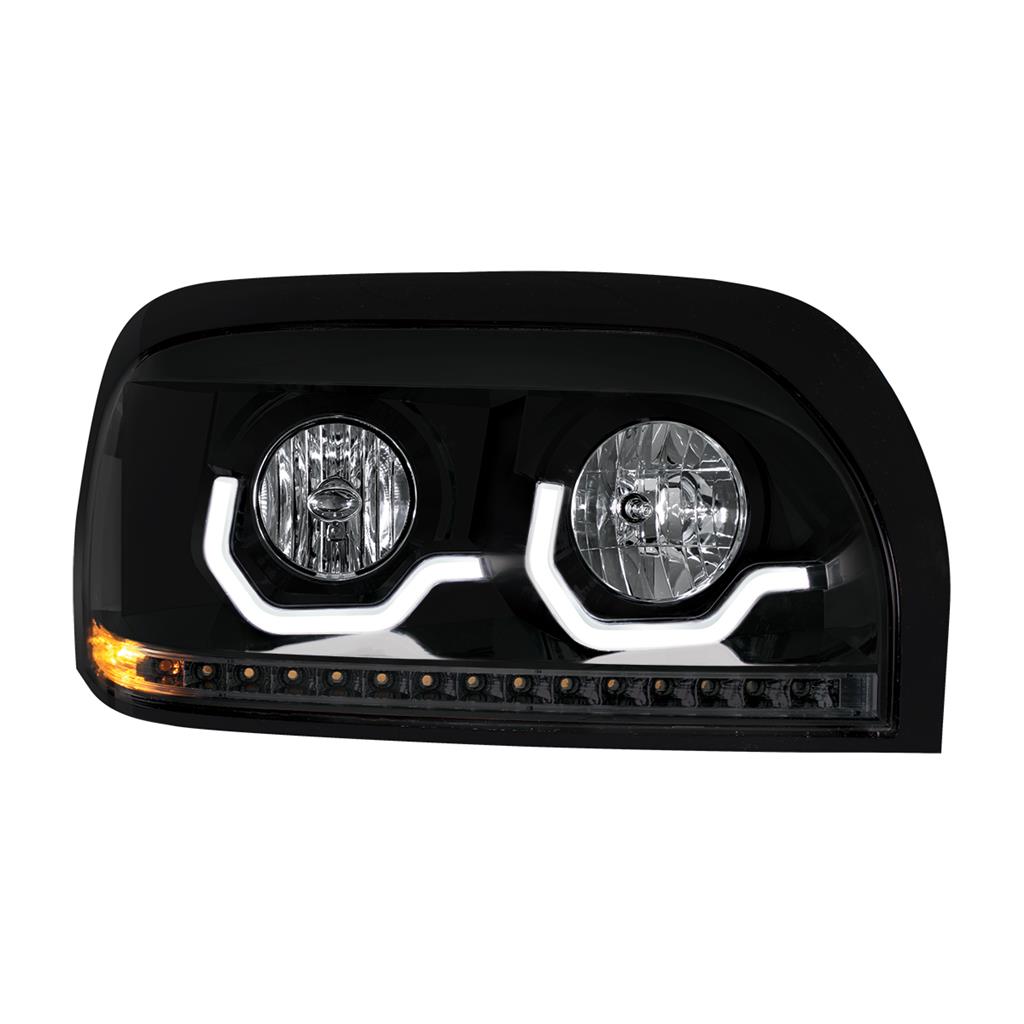 CENTURY CLASS LED BAR HEADLIGHT (BLACK HOUSING) - RIGHT SIDE 1996-2011