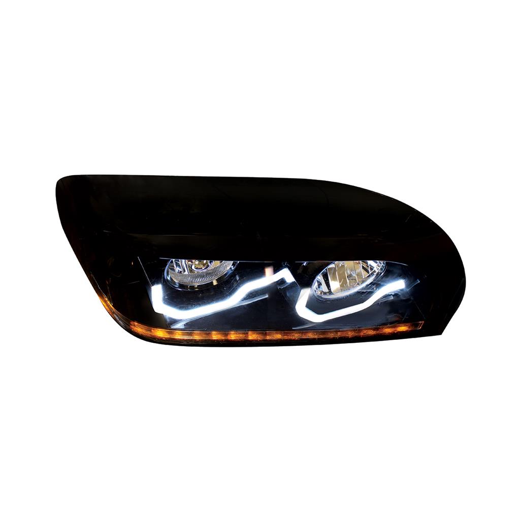 CENTURY CLASS LED BAR HEADLIGHT (BLACK HOUSING) - RIGHT SIDE 1996-2011