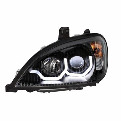 COLUMBIA LED HEADLIGHT 2001-2011 (U-BAR) (BLACK HOUSING) - LEFT SIDE