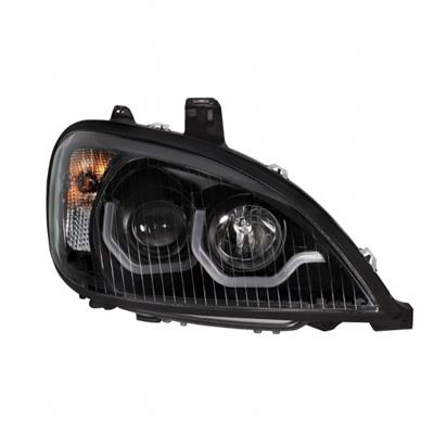 COLUMBIA LED HEADLIGHT 2001-2011 (U-BAR) (BLACK HOUSING) - RIGHT SIDE