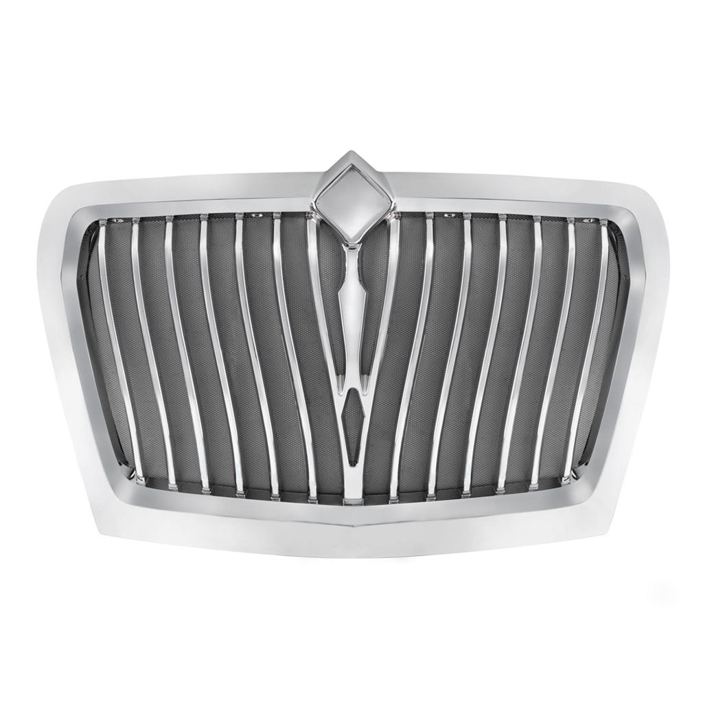 INTERNATIONAL LT GRILLE W/ BUGSCREEN (MODIFIED) - CHROME 2017 & UP