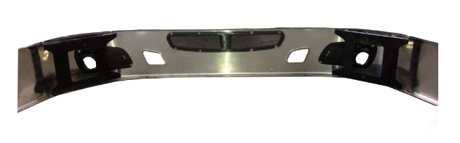 KENWORTH T660 14" CHROME BUMPER WITH BRACKETS