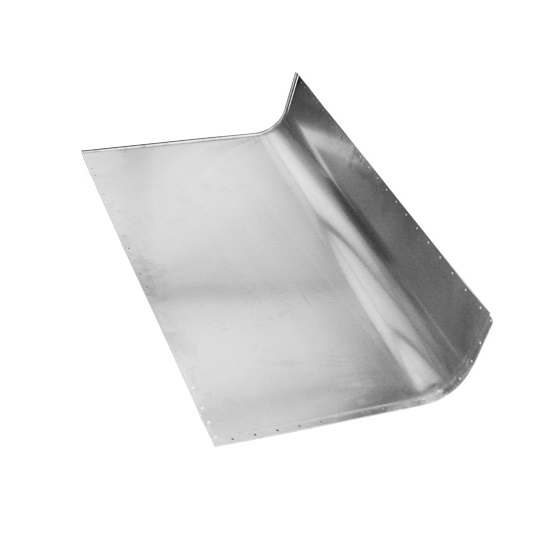 PETERBILT 379 EXTENDED ALUMINUM HOOD TOP PANEL - LEFT SIDE