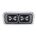 PETERBILT 379 LED "BLACKOUT" PROJECTION HEADLIGHT W/ LED TURN SIGNAL - LEFT SIDE