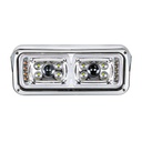 PETERBILT 379 LED CHROME PROJECTION HEADLIGHT W/ LED TURN SIGNAL - LEFT SIDE