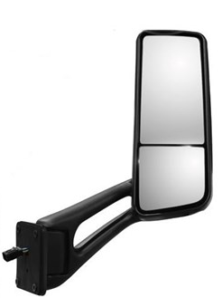 PETERBILT 579 HEATED DOOR MIRROR ASSEMBLY (CHROME) - RIGHT SIDE