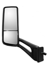 PETERBILT 579 HEATED DOOR MIRROR ASSEMBLY W/ TEMP SENSOR (BLACK) - LEFT SIDE