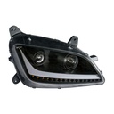 PETERBILT 579/587 LED PROJECTOR HEADLIGHT 2013-2022 (BLACK HOUSING) - RIGHT SIDE