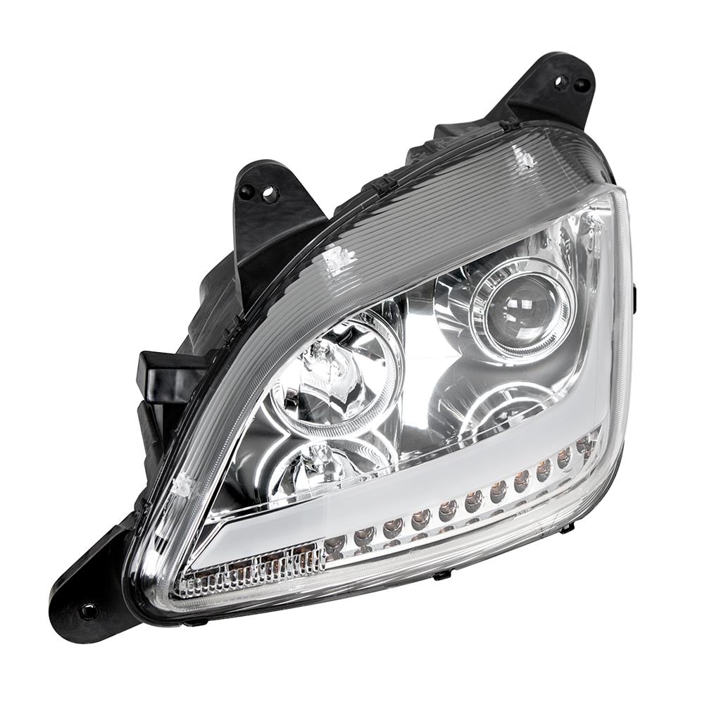 PETERBILT 579/587 LED PROJECTOR HEADLIGHT 2014-2017 (CHROME HOUSING) - LEFT SIDE