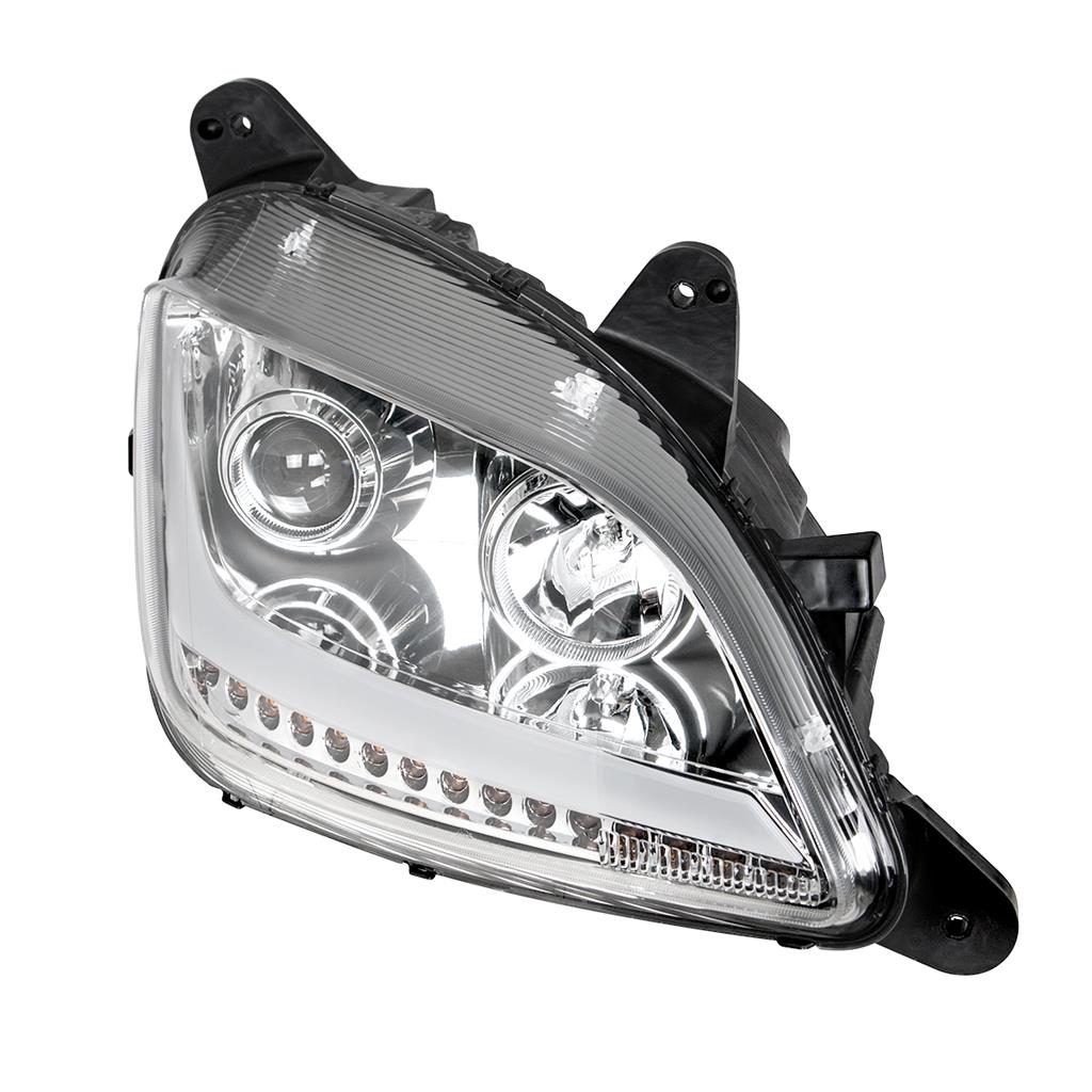 PETERBILT 579/587 LED PROJECTOR HEADLIGHT 2014-2017 (CHROME HOUSING) - RIGHT SIDE