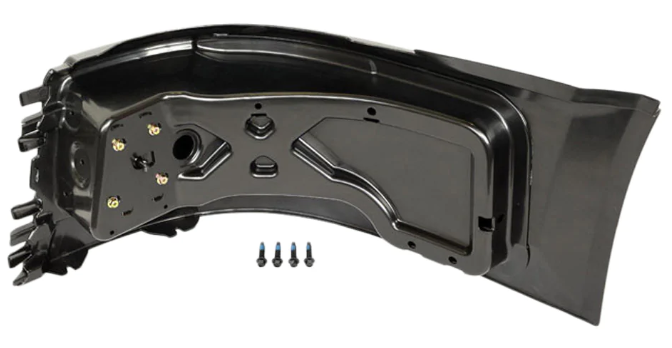 VOLVO VNL BUMPER END IN PLASTIC (NO FOG) 2004-2014 - RIGHT SIDE