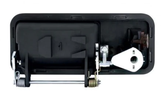 VOLVO VNL EXTERIOR DOOR HANDLE - LH (BLACK) (FITS ALL YEARS)