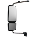 WORKSTAR 7300/7400/7500/7600 MANUAL DOOR MIRROR ASSEMBLY (CHROME) - LEFT SIDE