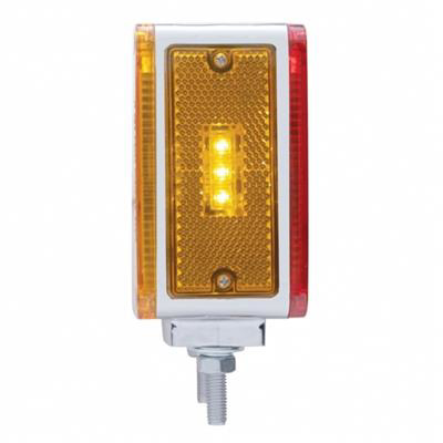 DOUBLE FACE LED PEDESTAL LIGHT (AMBER/RED)