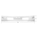 HINO 155/195 2016 & UP BUMPER W/ FOG LIGHT HOLES PAINTED WHITE