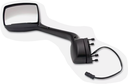 KENWORTH T680 2022 & UP NEW GEN HOOD MIRROR (BLACK) - LEFT SIDE