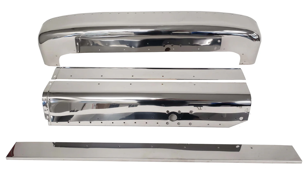 PETERBILT 389 STAINLESS STEEL GRILLE SURROUND (4 PIECE)