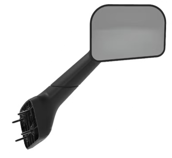 INTERNATIONAL LT HOOD MIRROR (BLACK) - RIGHT SIDE (MANUAL)(SWIVELS)