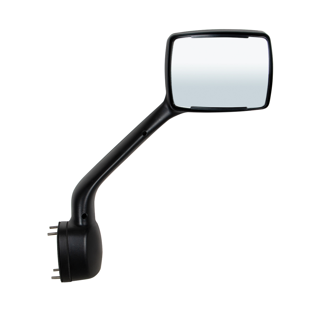 KENWORTH T680 2022 & UP NEW GEN HOOD MIRROR (BLACK)(MANUAL) - RIGHT SIDE