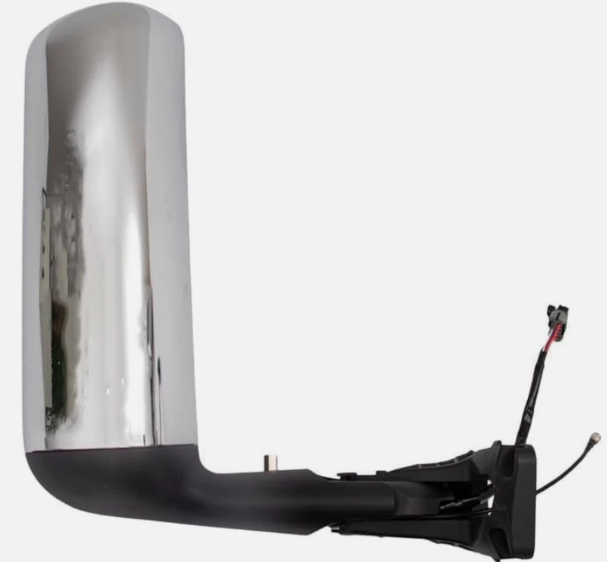 INTERNATIONAL LT625 DOOR MIRROR ASSEMBLY W/ LED TURN SIGNAL - RIGHT SIDE (CHROME)