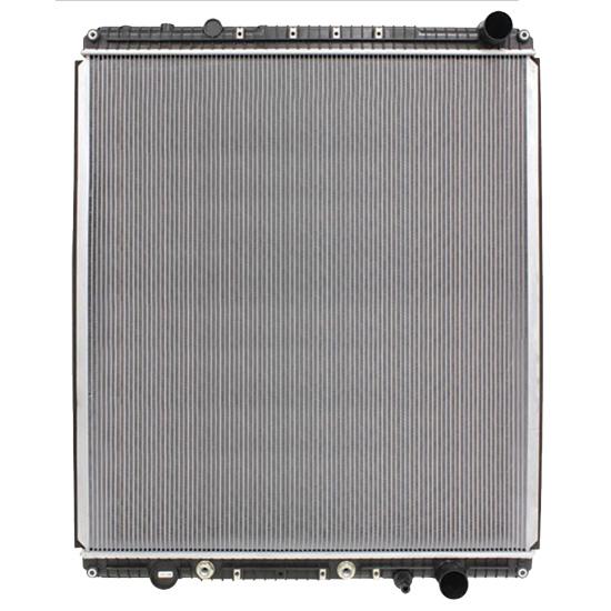 COLUMBIA/CASCADIA PLASTIC & ALUMINUM RADIATOR (NO FRAME) CONNECTIONS SAME SIDE