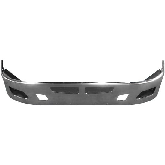 KENWORTH T660 14" CHROME BUMPER WITH BRACKETS