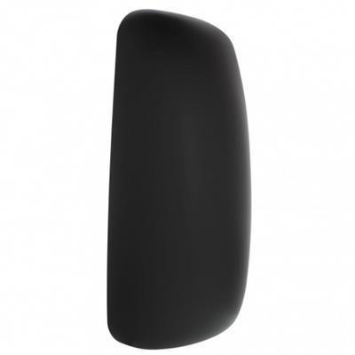 PETERBILT 387/587 MIRROR COVER (ALSO FITS KENWORTH T-2000 & T-700) (BLACK) - RIGHT SIDE