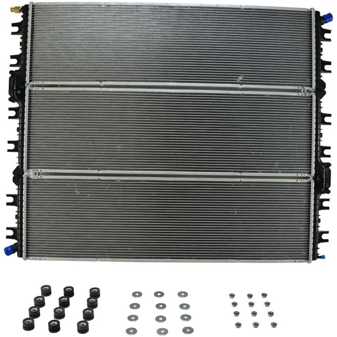 PROSTAR LO-TEMP RADIATOR PLASTIC ALUMINIUM RADIATOR 2010 & UP 36 5/8" X 10" X 1" (X3)