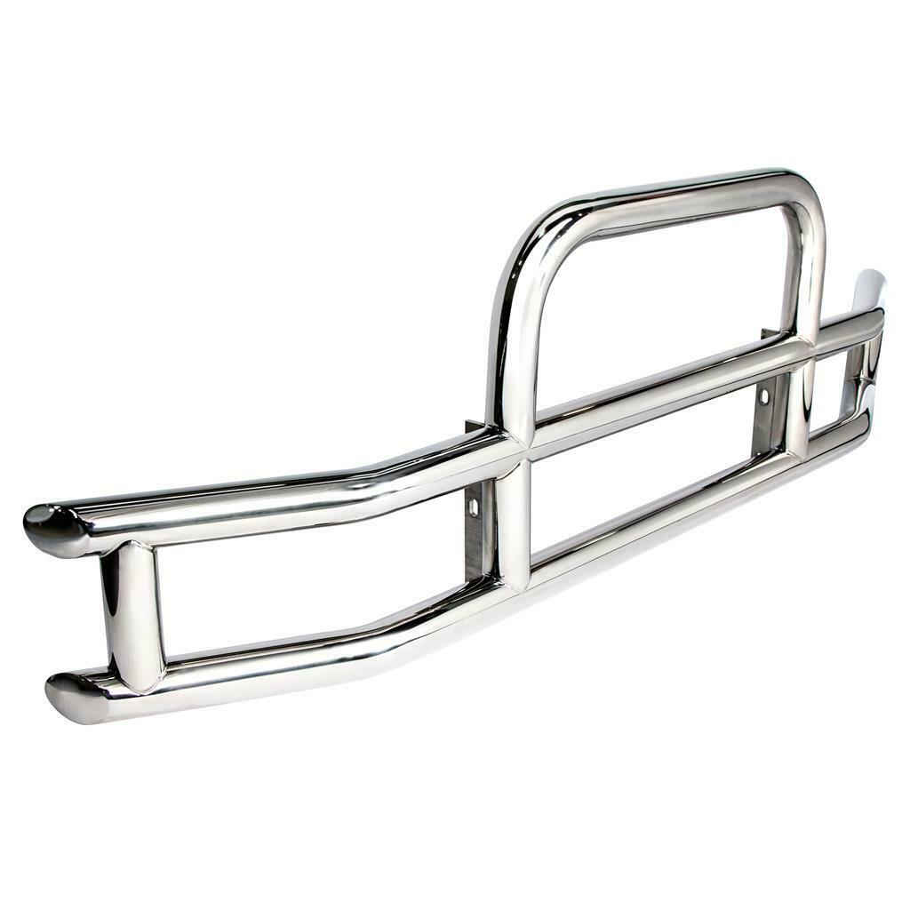 POLISHED STAINLESS STEEL BUMPER GUARD (BASIC DESIGN) (UNIVERSAL)