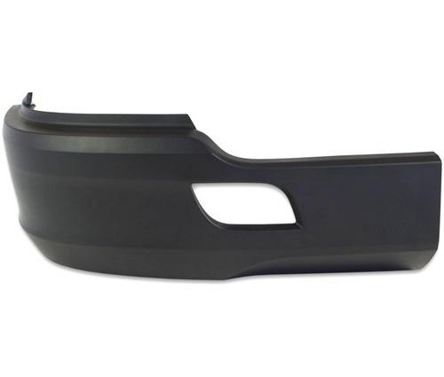 KENWORTH T680 PLASTIC BUMPER END - RH (BLACK)