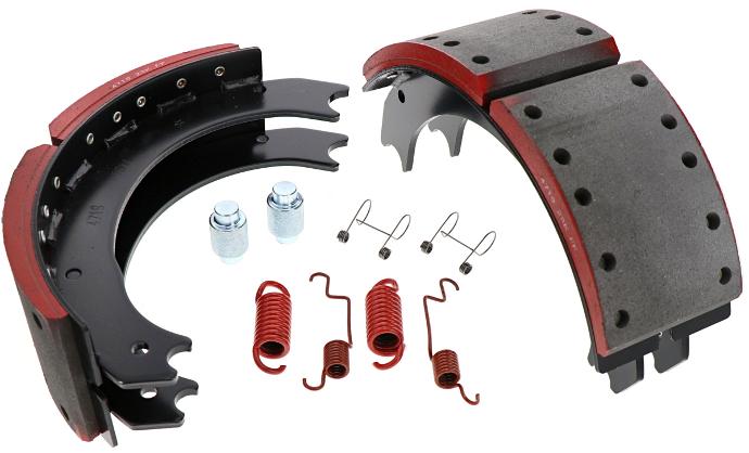 BRAKE SHOE KIT (INCLUDES 2 BRAKE SHOES AND HARDWARE) FITS OEM#4719