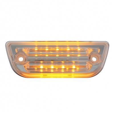 KENWORTH T680/PETERBILT 579 9 LED CAB MARKER LIGHT (AMBER/CLEAR)