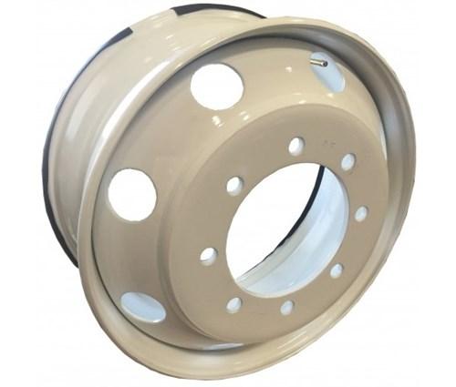 22.5" X 8.25" STEEL WHEEL HUB-PILOT (8 HOLE/275MM - 8 HAND HOLE)