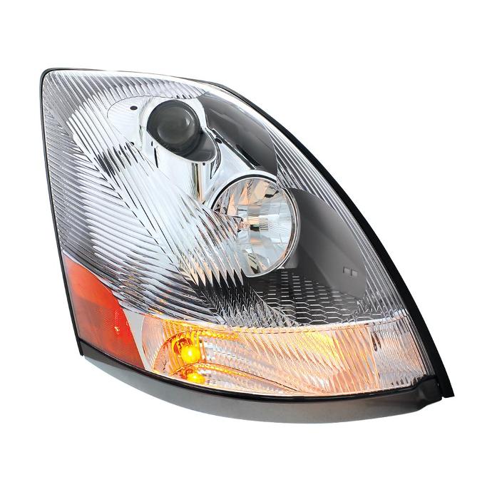 Volvo VNL HEADLIGHT 2004-2017 (CHROME HOUSING) - RIGHT SIDE