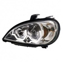 COLUMBIA LED HEADLIGHT 2001-2011 (U-BAR) (CHROME HOUSING) - LEFT SIDE