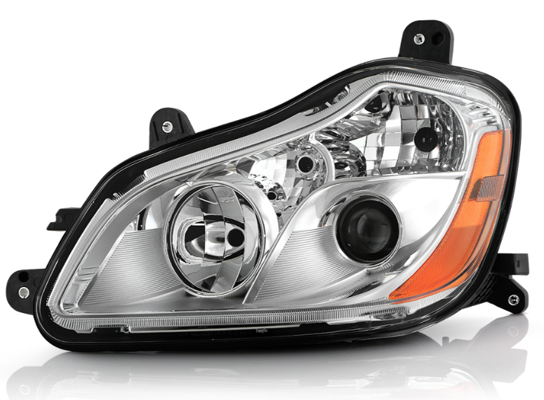 KENWORTH T680 HEADLIGHT - LEFT SIDE (HALOGEN)