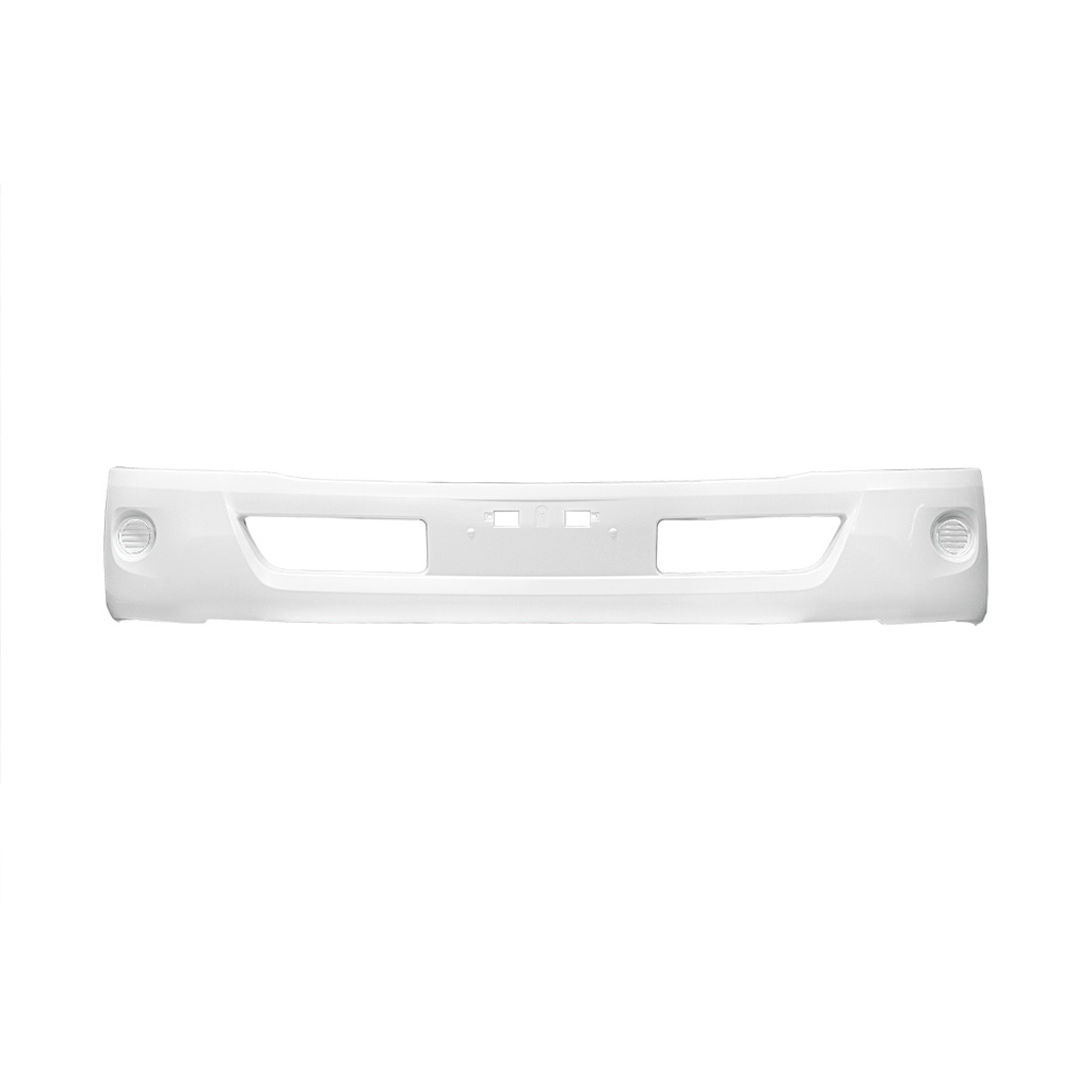 HINO 155/195 2016 & UP BUMPER W/ FOG LIGHT HOLES PAINTED WHITE