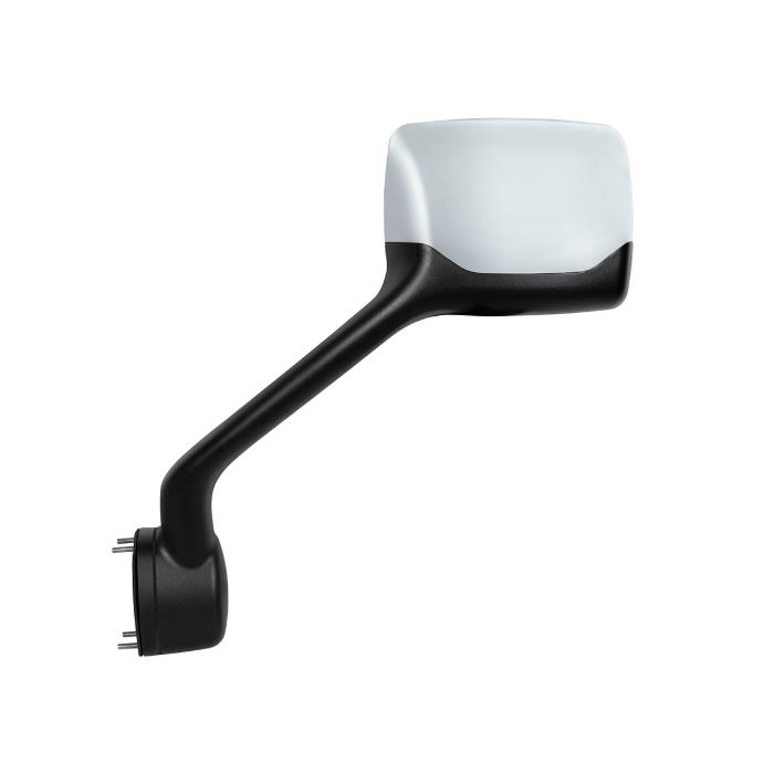 KENWORTH T680 2022 & UP NEW GEN HOOD MIRROR (CHROME) (MANUAL) - LEFT SIDE