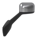 INTERNATIONAL LT HOOD MIRROR (CHROME) - LEFT SIDE (HEATED)(SWIVELS)