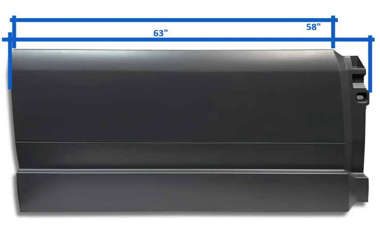 Volvo VNL 2018-2024 CENTER FAIRING (63") - RIGHT SIDE