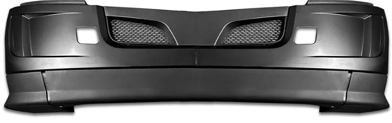 PETERBILT 579 2022 & UP NEXT GEN COMPLETE PLASTIC BUMPER ASSEMBLY NO FOG LIGHT HOLES, WITH AIR DAM ASSEMBLY