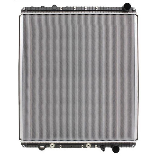 [RAD8068PA] COLUMBIA/CASCADIA PLASTIC & ALUMINUM RADIATOR (NO FRAME) CONNECTIONS SAME SIDE