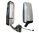 CASCADIA DOOR MIRROR ASSEMBLY AERO STYLE 2008-2017 - LEFT SIDE (CHROME/BLACK)